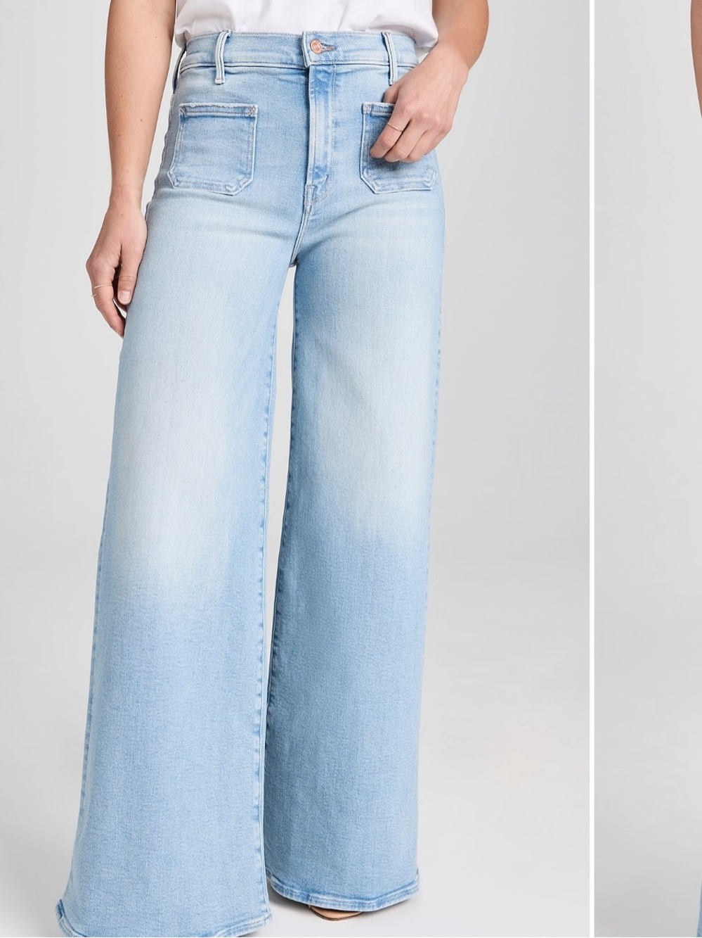 MOTHER Lil Patch Pocket Undercover Sneak Jeans California Cruiser NWT 28 Boho